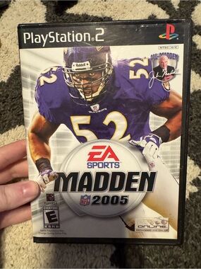 Madden 2005 PlayStation 2 Game - Purple